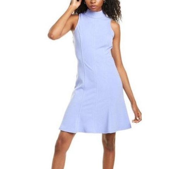 Sleeveless Mock-Neck Dress - Size 4 - Picture 1 of 11